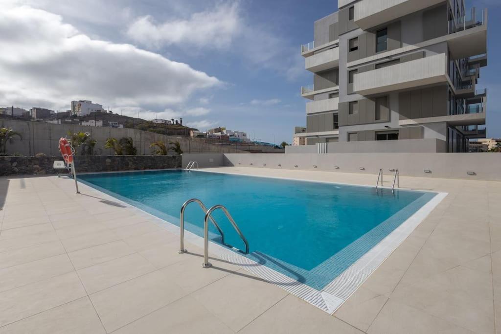 Апартаменты Casa Vacacional Isis Con Piscina Лас-Пальмас-де-Гран-Канария Экстерьер фото